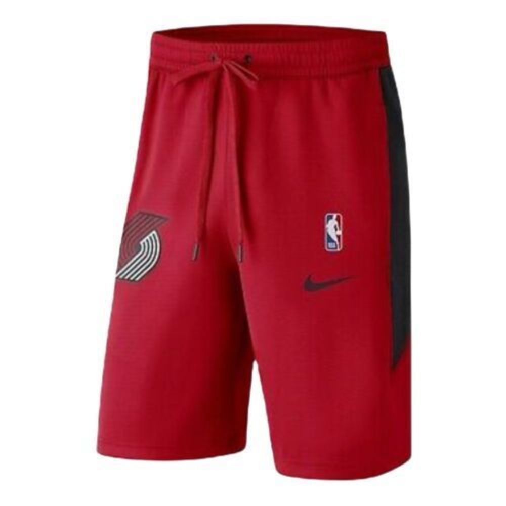 Nike NBA Portland TrailBlazers Therma Flex Basketball Shorts AH8368-657 Men Sz L